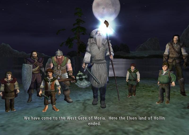 Скриншот из игры Lord of the Rings: The Fellowship of the Ring, The под номером 20