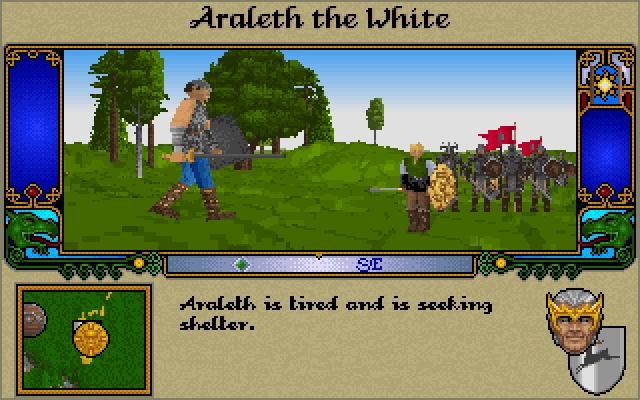 Скриншот из игры Lords of Midnight 3: The Citadel под номером 10