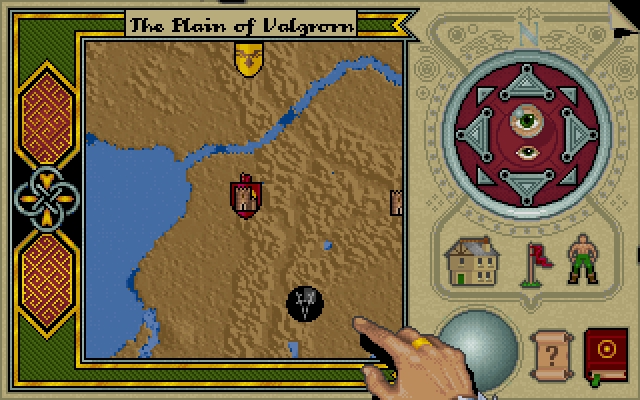 Скриншот из игры Lords of Midnight 3: The Citadel под номером 23