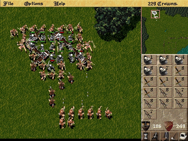 Скриншот из игры Lords of the Realm 2: Siege Pack под номером 28