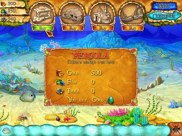 Скриншот из игры Lost in Reefs под номером 6