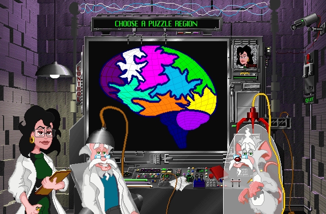 Скриншот из игры Lost Mind of Dr. Brain, The под номером 1