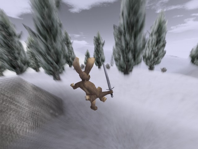 Скриншот из игры Lugaru: The Rabbit