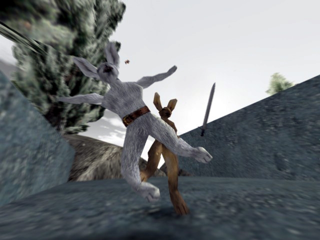 Скриншот из игры Lugaru: The Rabbit