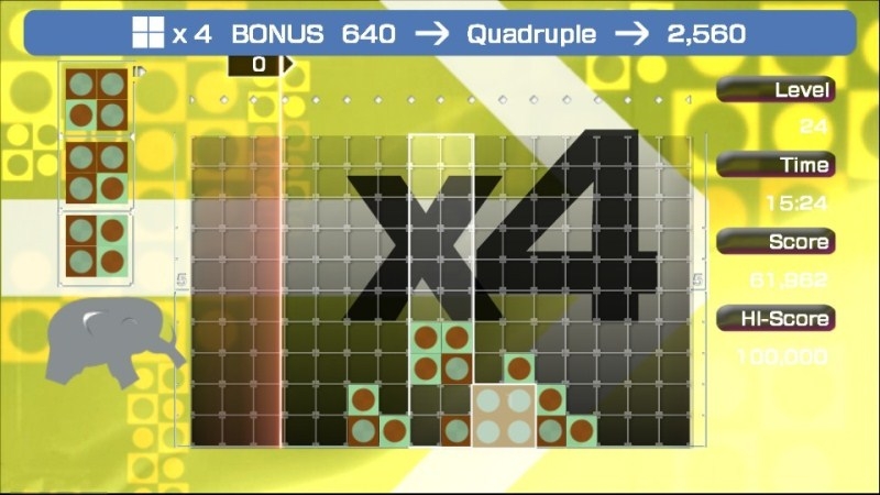 Скриншот из игры Lumines: Puzzle Fusion под номером 1