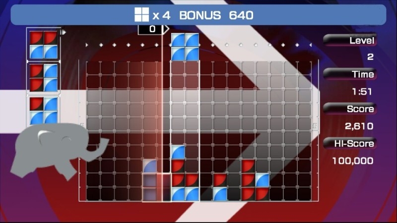 Скриншот из игры Lumines: Puzzle Fusion под номером 3