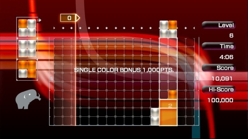 Скриншот из игры Lumines: Puzzle Fusion под номером 5