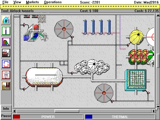 Скриншот из игры Lunar Command под номером 6