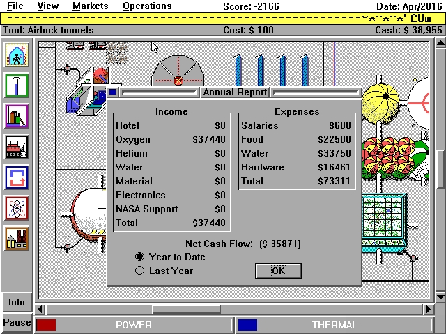 Скриншот из игры Lunar Command под номером 8