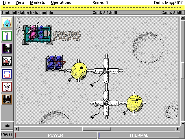 Скриншот из игры Lunar Commander 2 под номером 2