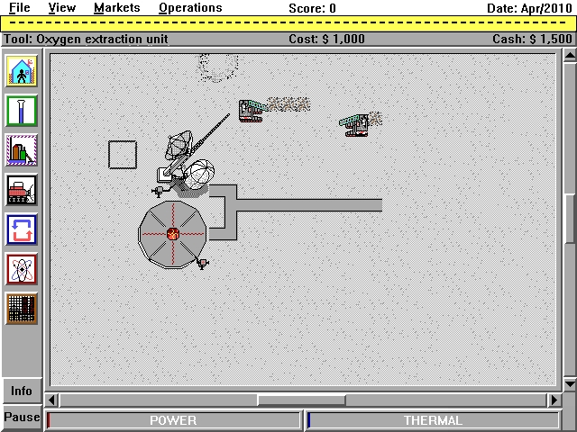 Скриншот из игры Lunar Commander 2 под номером 3