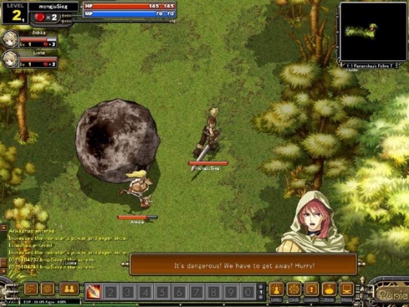 Скриншот из игры Lunia: Record of Lunia War под номером 22