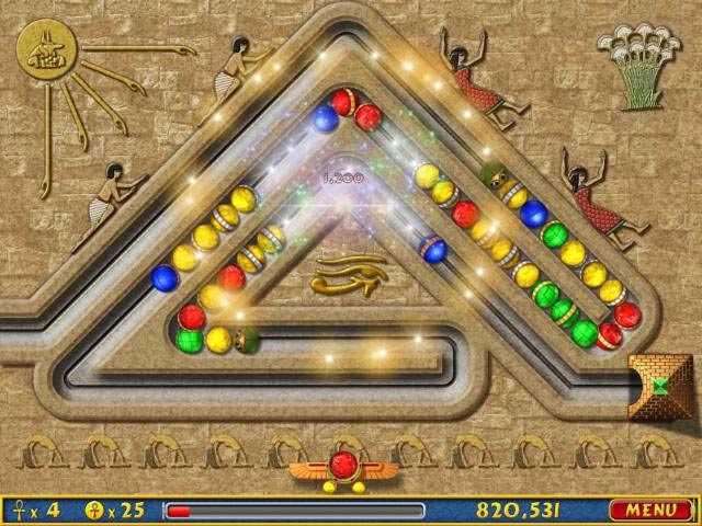 Скриншот из игры Luxor под номером 6