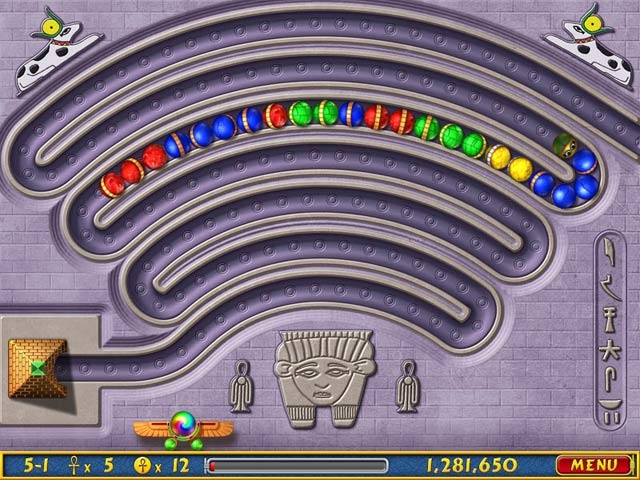 Скриншот из игры Luxor под номером 7