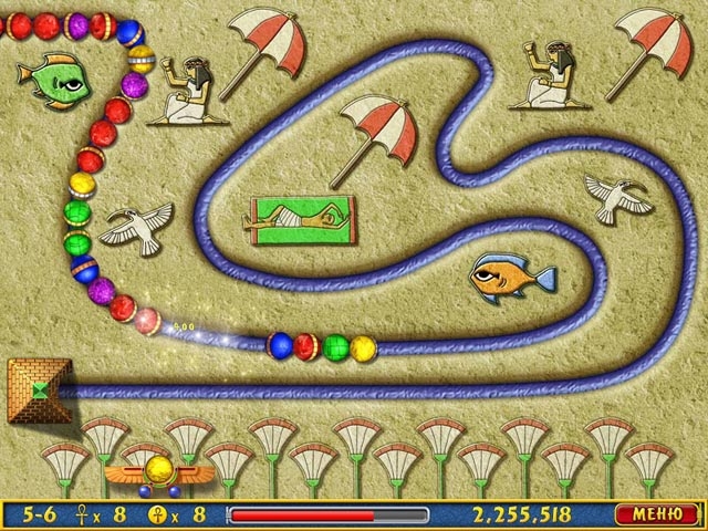 Скриншот из игры Luxor под номером 8
