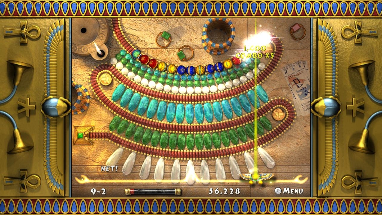 Скриншот из игры Luxor 2 под номером 1