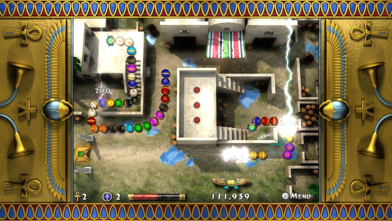 Скриншот из игры Luxor 2 под номером 3