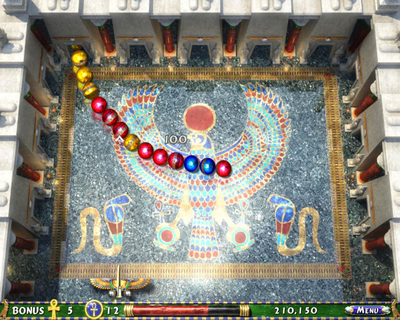 Скриншот из игры Luxor 2 под номером 4