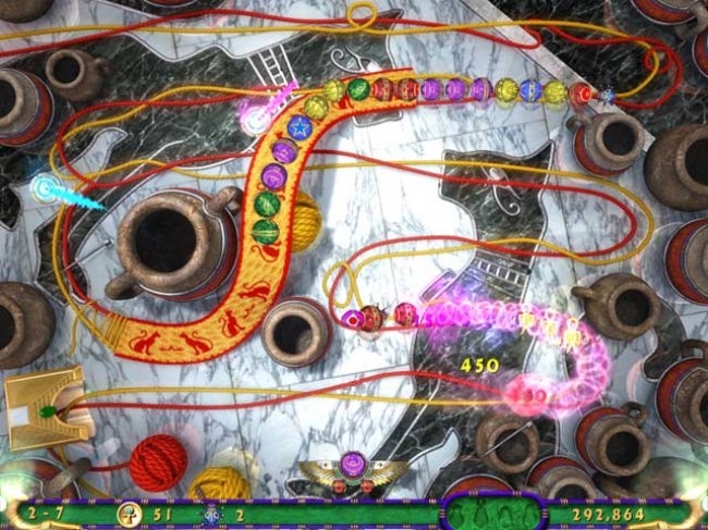 Скриншот из игры Luxor 3 под номером 1