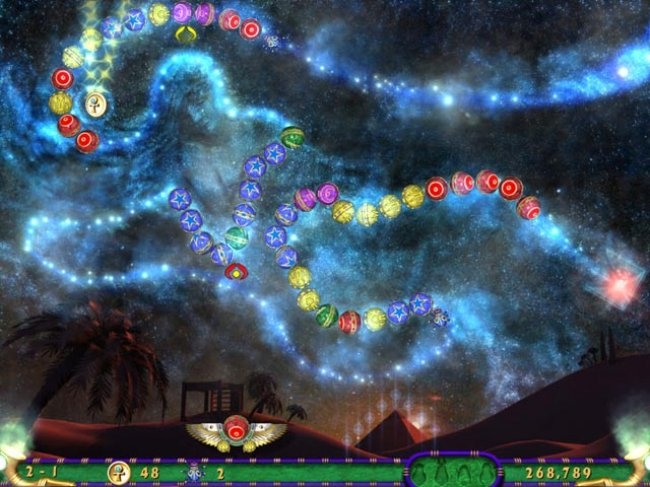 Скриншот из игры Luxor 3 под номером 3