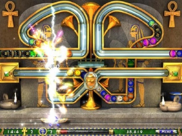Скриншот из игры Luxor: The King