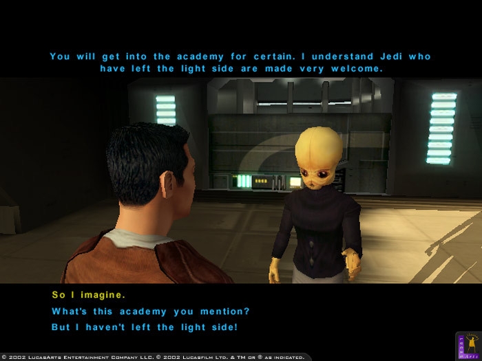 Скриншот из игры Star Wars: Knights of the Old Republic под номером 38