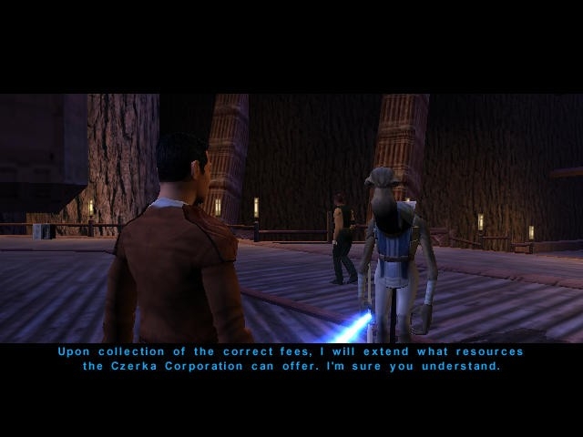 Скриншот из игры Star Wars: Knights of the Old Republic под номером 42