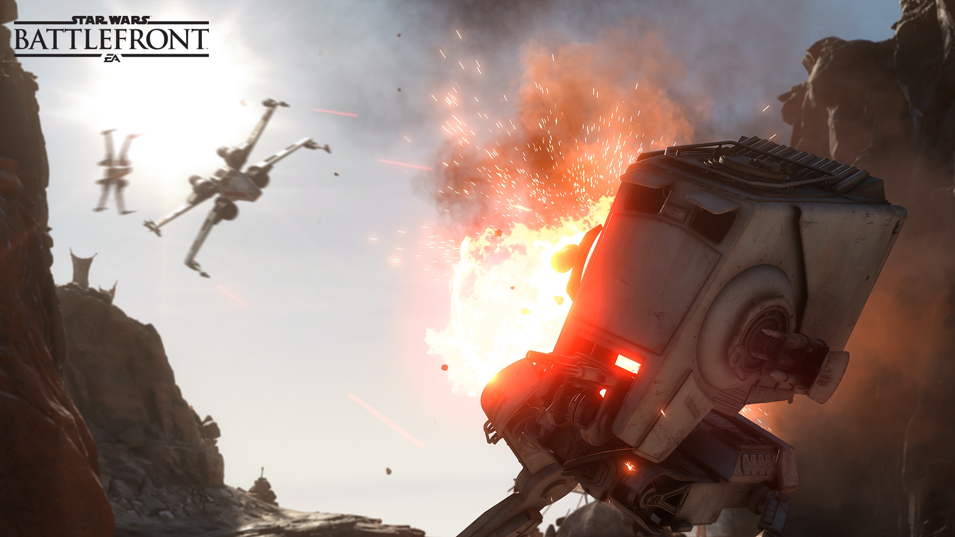 Скриншот из игры Star Wars: Battlefront (2015) под номером 20