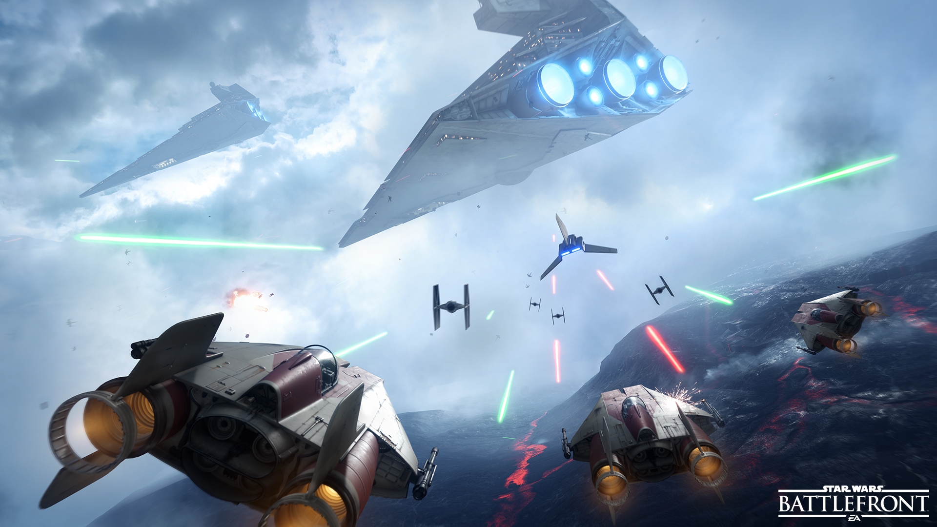Скриншот из игры Star Wars: Battlefront (2015) под номером 23