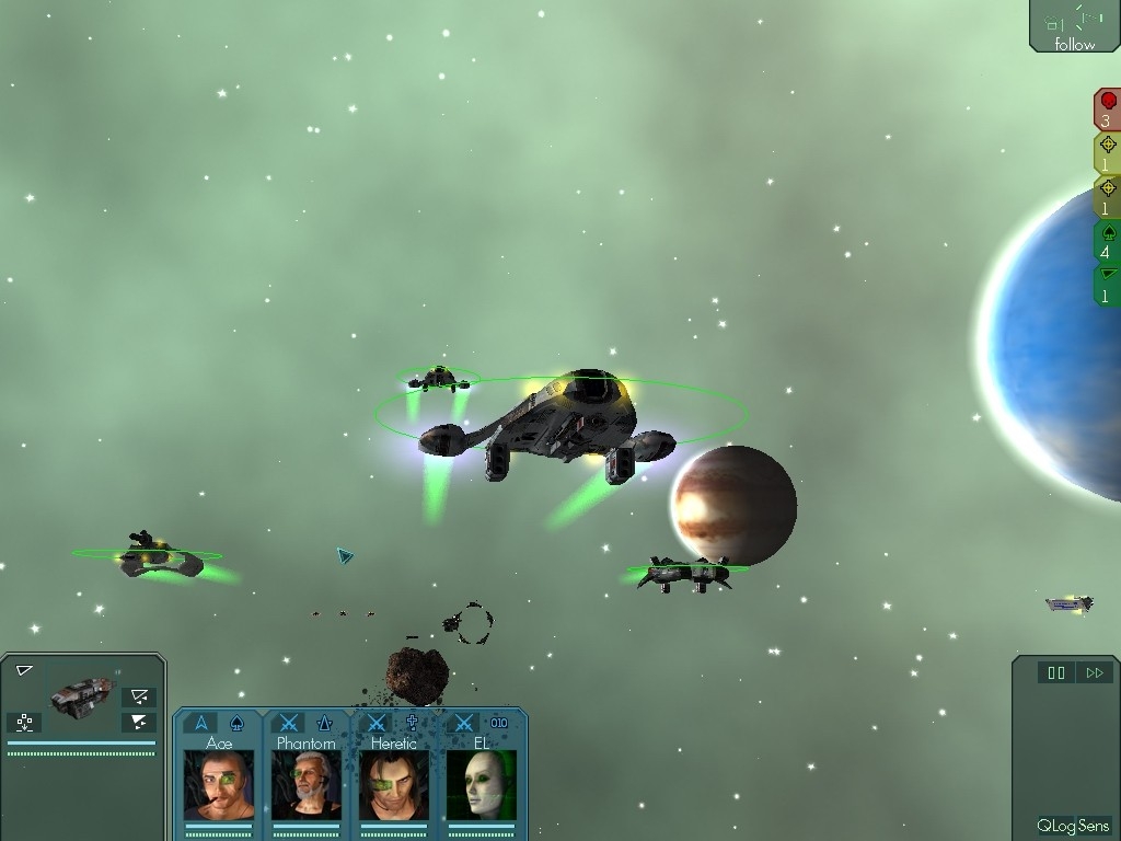 Скриншот из игры Star Wolves под номером 10