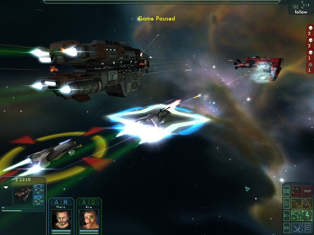 Скриншот из игры Star Wolves под номером 2