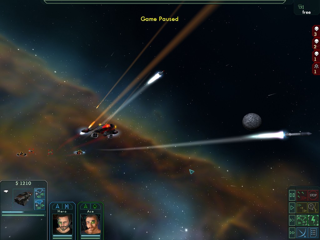 Скриншот из игры Star Wolves под номером 4
