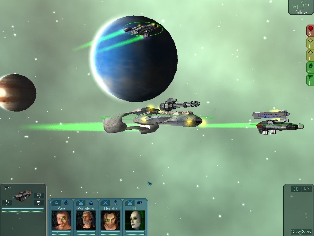 Скриншот из игры Star Wolves под номером 7