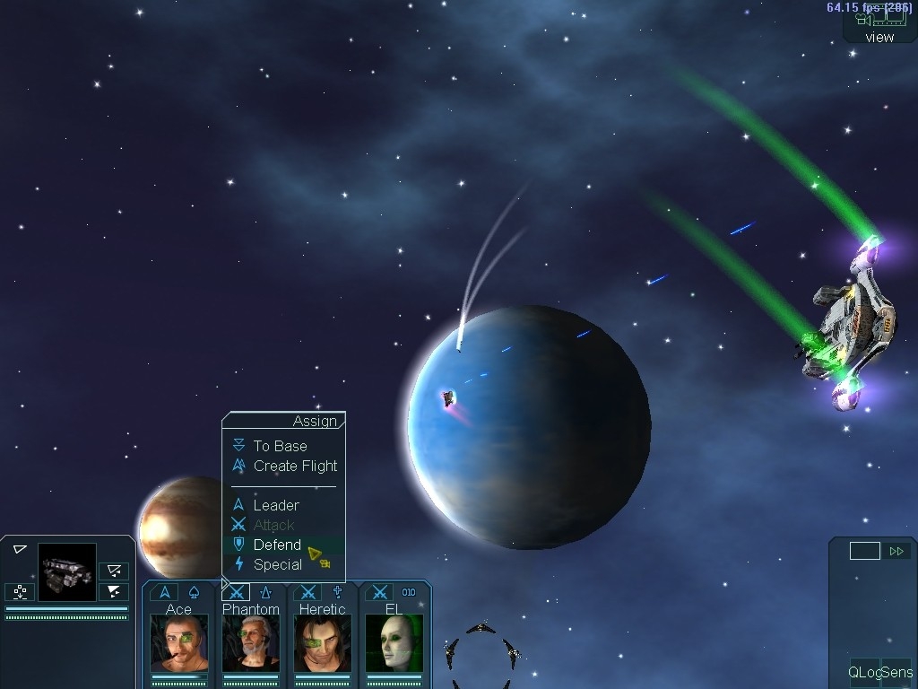 Скриншот из игры Star Wolves под номером 9