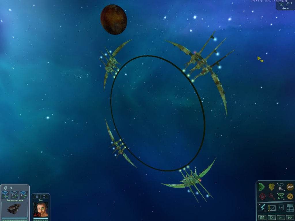 Скриншот из игры Star Wolves 2 под номером 2
