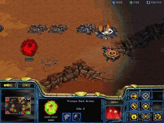 Скриншот из игры StarCraft: Brood War под номером 13