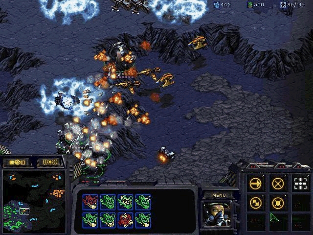 Скриншот из игры StarCraft: Brood War под номером 14