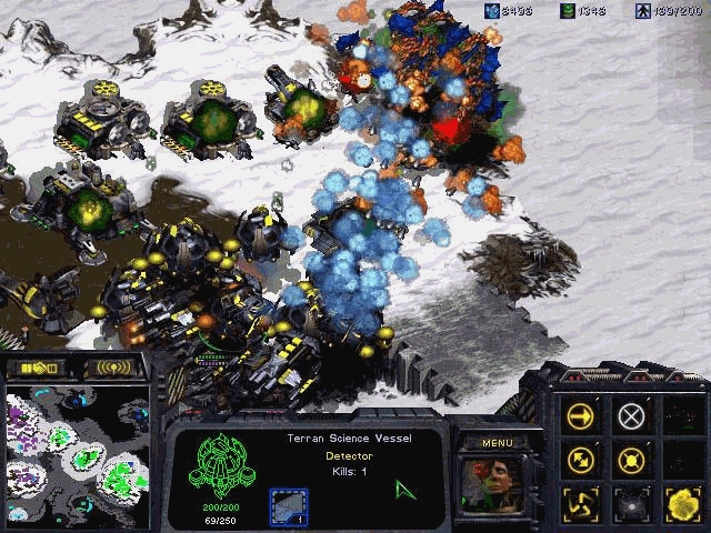 Скриншот из игры StarCraft: Brood War под номером 16