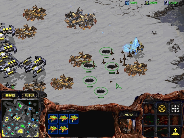 Скриншот из игры StarCraft: Brood War под номером 3