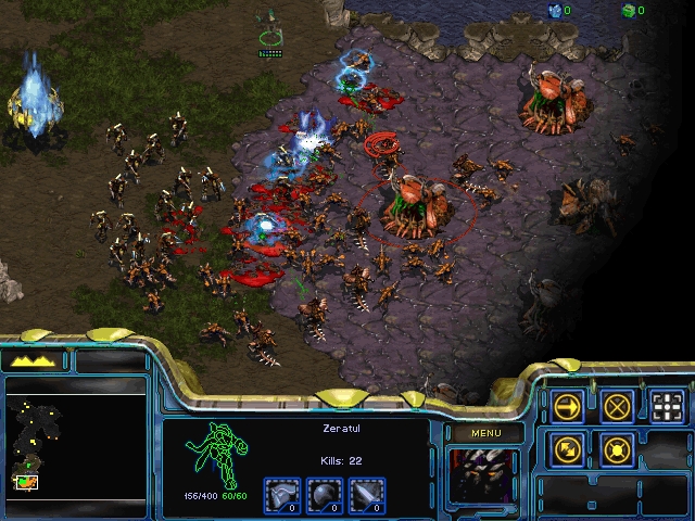 Скриншот из игры StarCraft: Brood War под номером 9