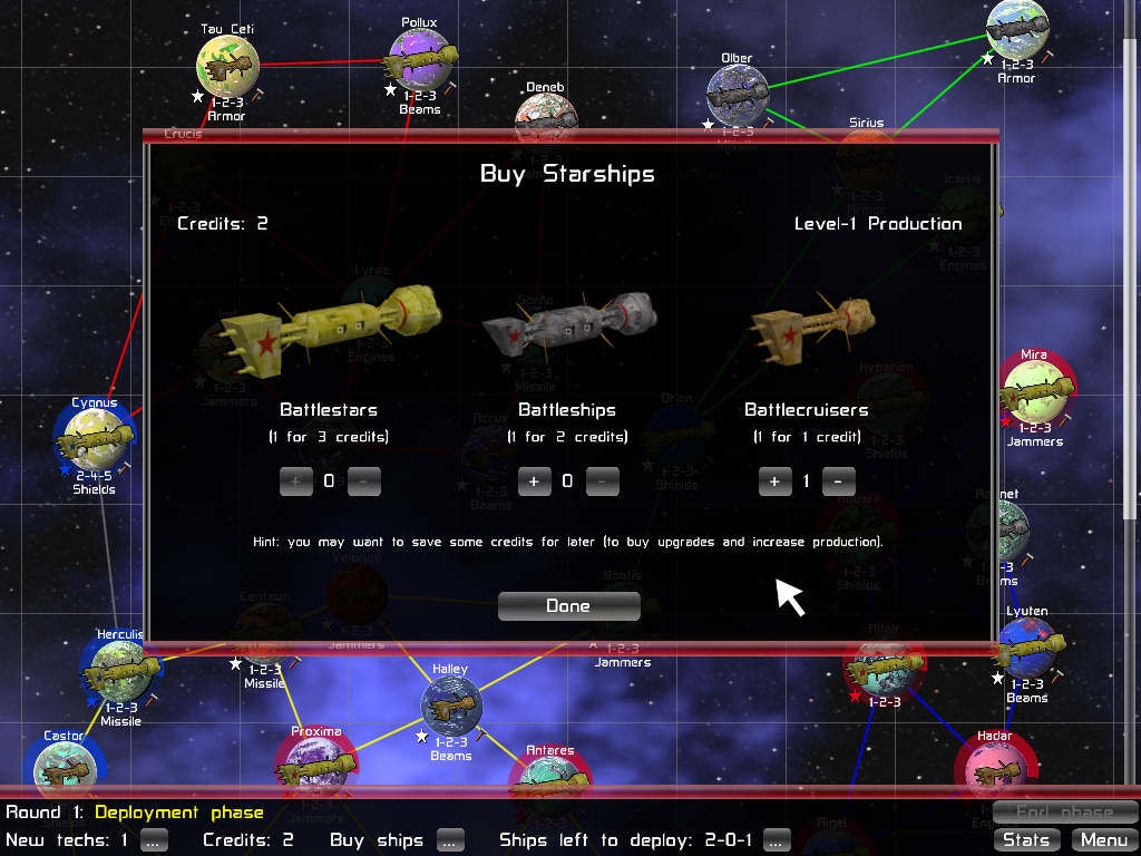 Скриншот из игры Starship Battle. Новая эра под номером 11