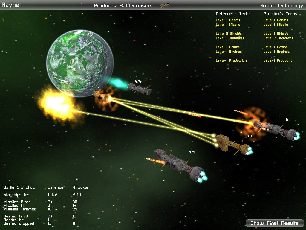 Скриншот из игры Starship Battle. Новая эра под номером 12