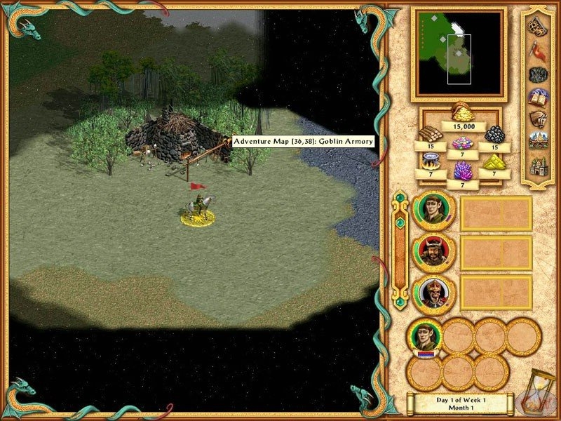 Скриншот из игры Heroes of Might and Magic 4: Winds of War под номером 2