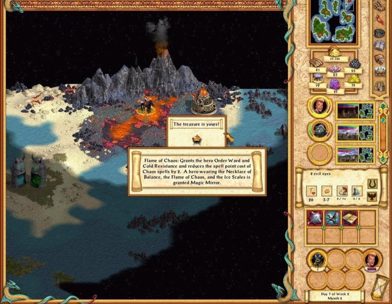 Скриншот из игры Heroes of Might and Magic 4: The Gathering Storm под номером 5