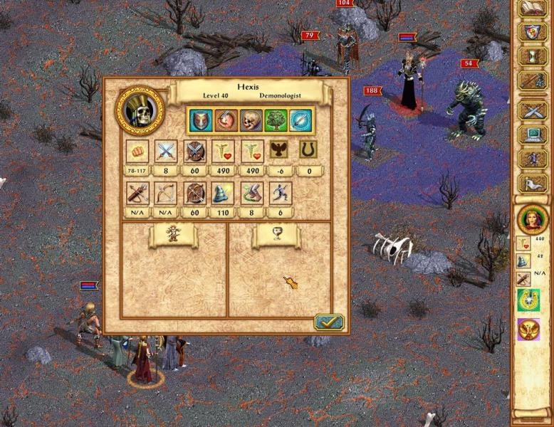 Скриншот из игры Heroes of Might and Magic 4: The Gathering Storm под номером 7