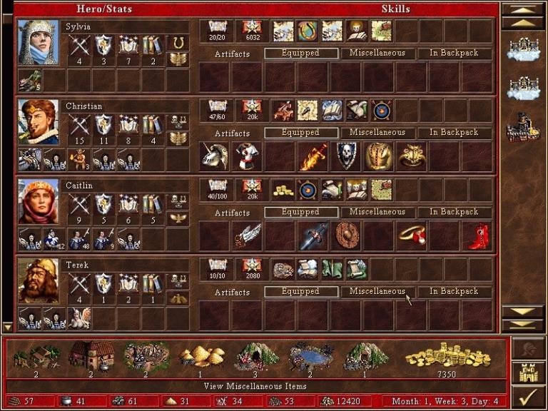 Скриншот из игры Heroes of Might and Magic 3: The Restoration of Erathia под номером 22