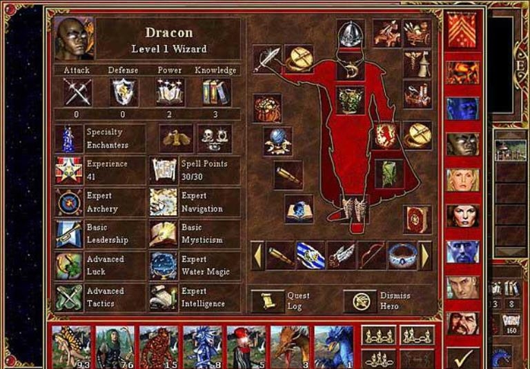 Скриншот из игры Heroes of Might and Magic 3: The Restoration of Erathia под номером 44