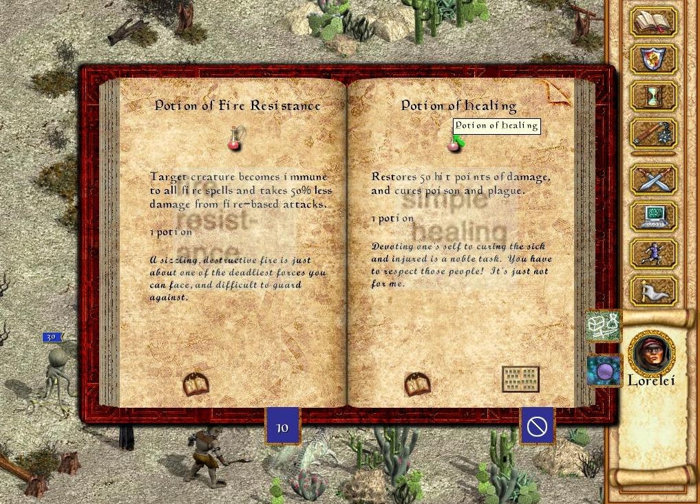 Скриншот из игры Heroes of Might and Magic 4 под номером 21