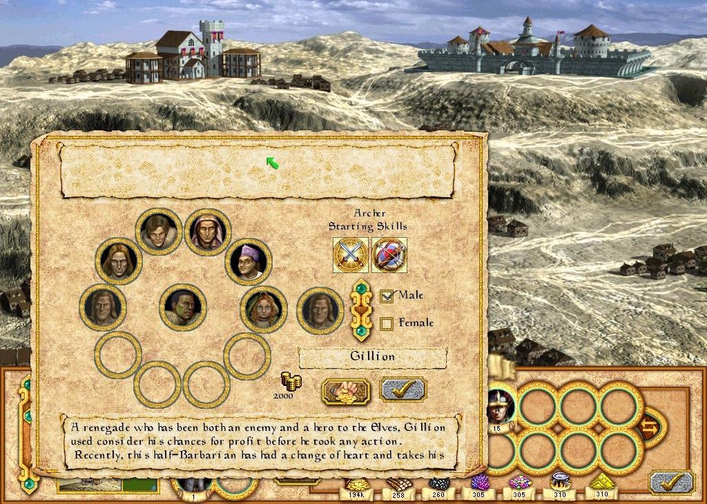Скриншот из игры Heroes of Might and Magic 4 под номером 22