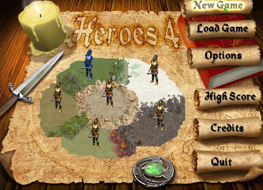 Скриншот из игры Heroes of Might and Magic 4 под номером 24